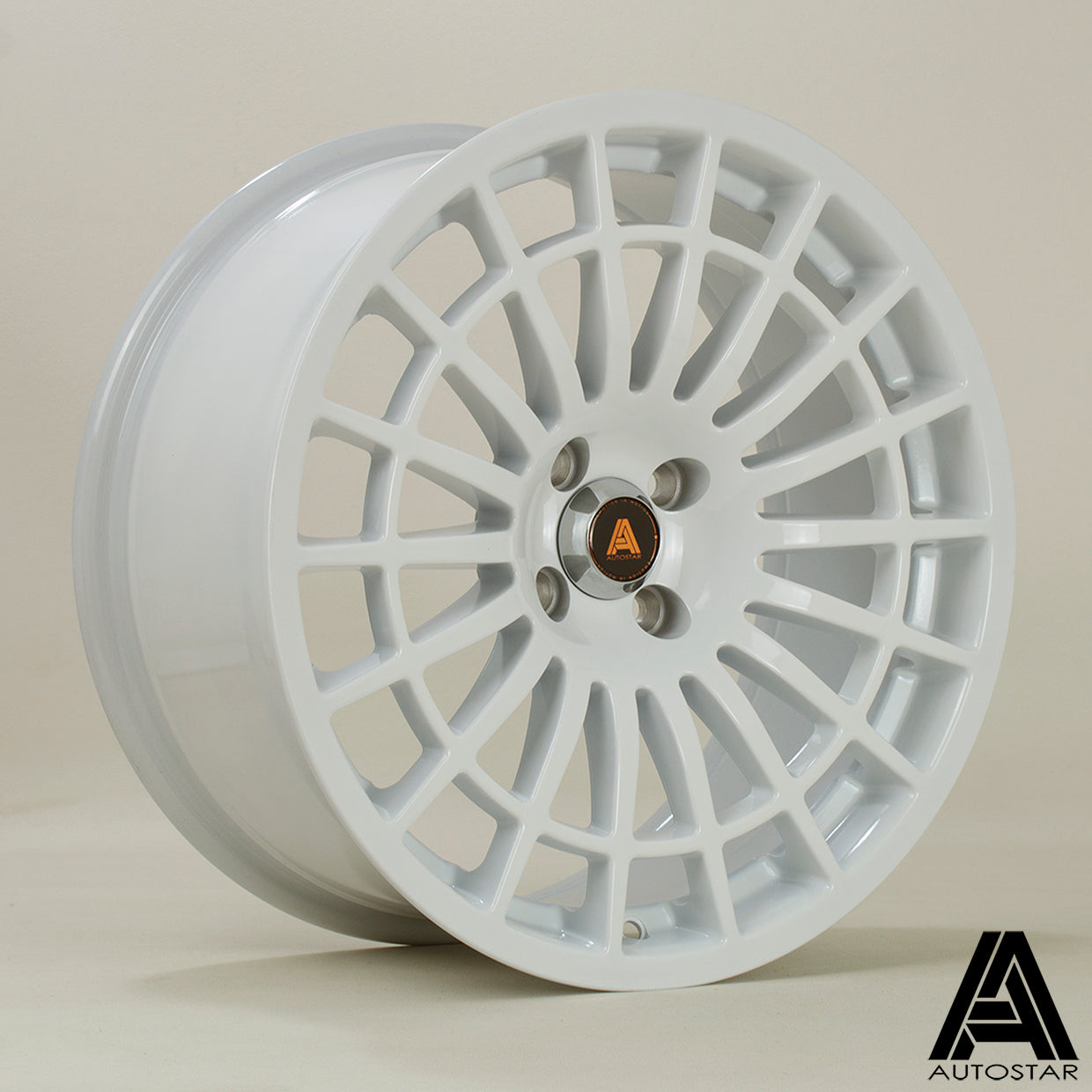 Autostar 500+ 17x8" 4x98 ET30, White