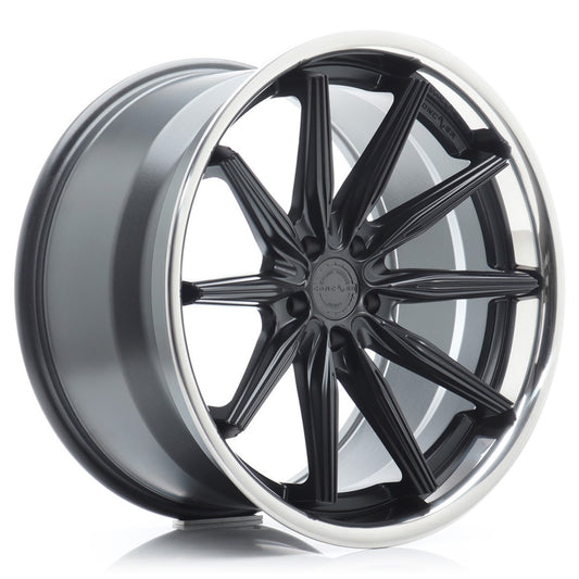 Concaver CVR8 21x10.5" (5 hole custom PCD) ET10-46, Carbon Graphite