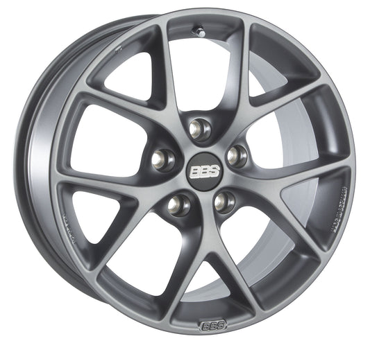 BBS SR 17x7.5" 5x115 ET40, Flat Grey (SR006)