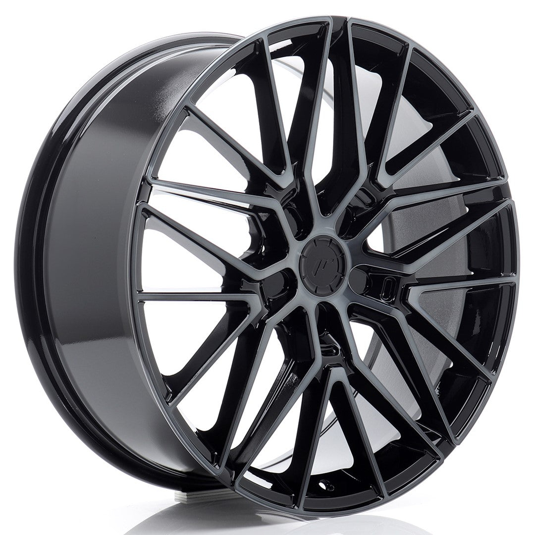 Japan Racing JR-38 20x9" (5 hole custom PCD) ET20-51, Flat Black, Tinted Face