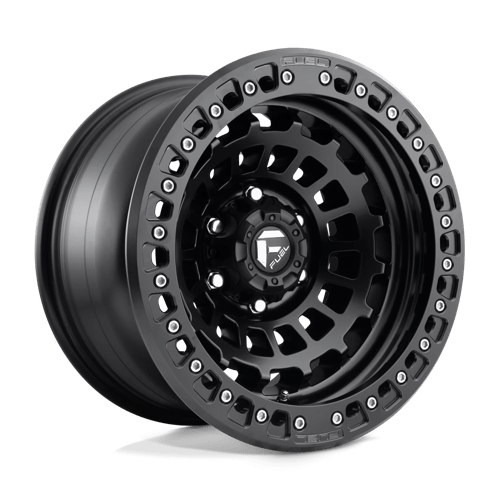 Fuel D101 Zephyr Beadlock 17x9" 5x127 ET-15, Flat Black