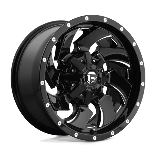 Fuel D574 Cleaver 20x10" 8x170 ET-18, Gloss Black Milled