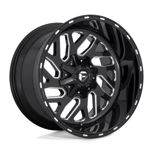 Fuel D581 Triton 18x9" 8x165.1 ET-12, Gloss Black Milled