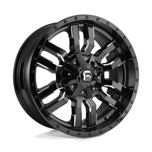 Fuel D595 Sledge 20x9 5x139.7/150 ET20, Gloss Black Milled