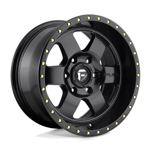 Fuel D618 Podium 17x9 5x127 ET-12, Flat Black