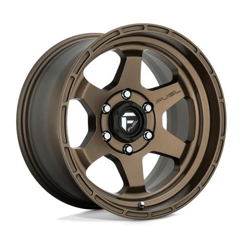 Fuel D666 Shok 17x9 5x127 ET-12, Flat Bronze