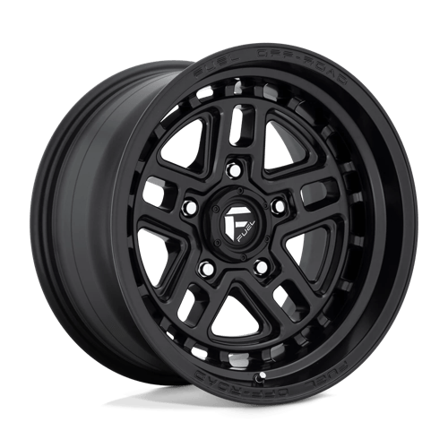 Fuel D667 Nitro 17x9 5x127 ET-12, Flat Black