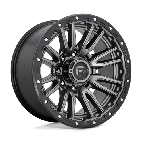 Fuel D680 Rebel 20x10 8x170 ET-18, Flat Gunmetal, Black Ring