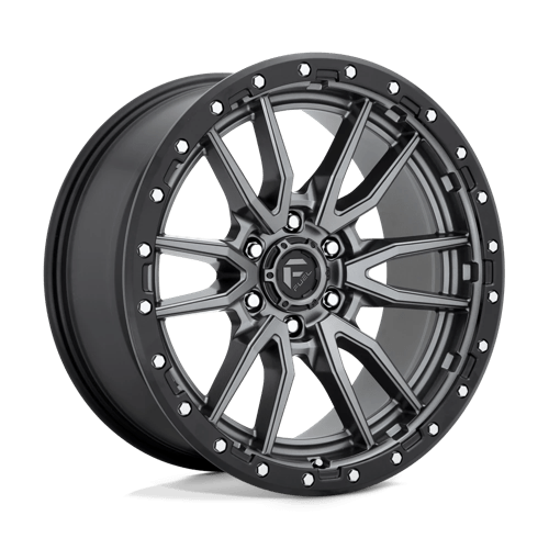 Fuel D680 Rebel 20x9 6x139.7 ET20, Flat Gunmetal, Black Ring