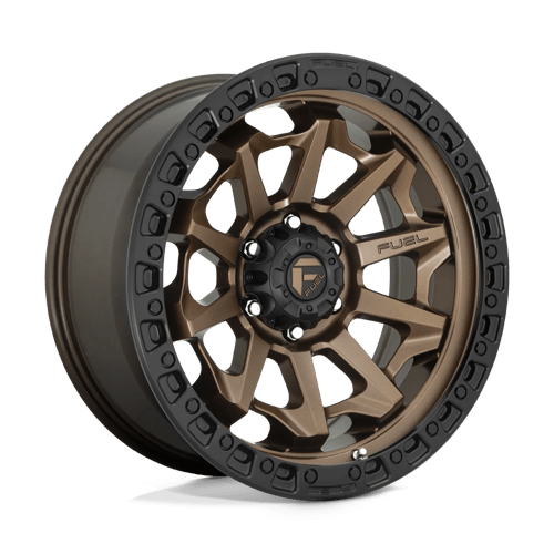 Fuel D696 Covert 16x8" 5x139.7 ET01, Flat Bronze, Black Ring