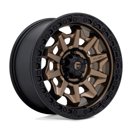 Fuel D696 Covert 17x8.5" 5x120 ET34, Flat Bronze, Black Ring