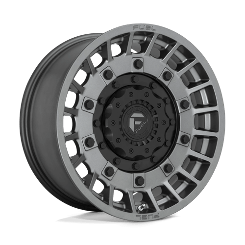 Fuel D726 Militia 17x9" 6x135/139.7 ET01, Matte Anthracite & Black