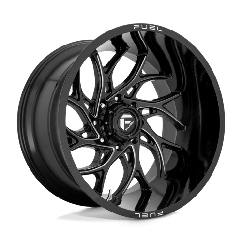 Fuel D741 Runner 24x11" 6x139.7 ET00, Gloss Black Milled