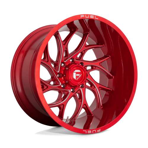 Fuel D742 Runner 22x10 6x139.7 ET-18, Candy Red Milled
