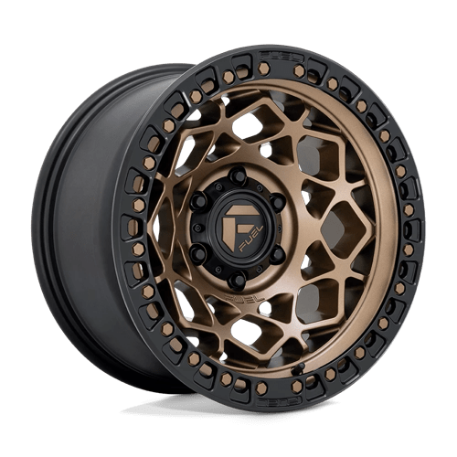 Fuel D785 Unit 17x9" 5x127 ET-12, Bronze, Flat Black Ring