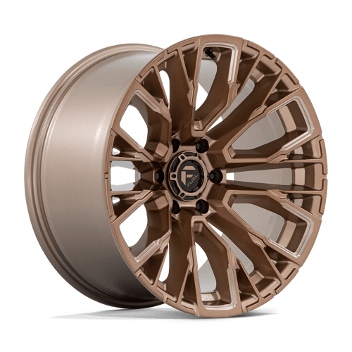 Fuel D850 Rebar 20x9" 6x139.7 ET1, Platinum Bronze Milled