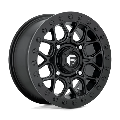 Fuel D916 Tech Beadlock 15x7" 4x137 ET38, Flat Black