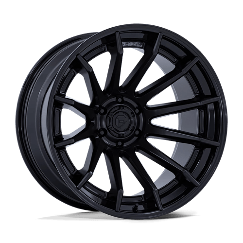 Fuel FC403 Burn 22x10" 6x139.7 ET-18, Matte Black, Gloss Black Lip