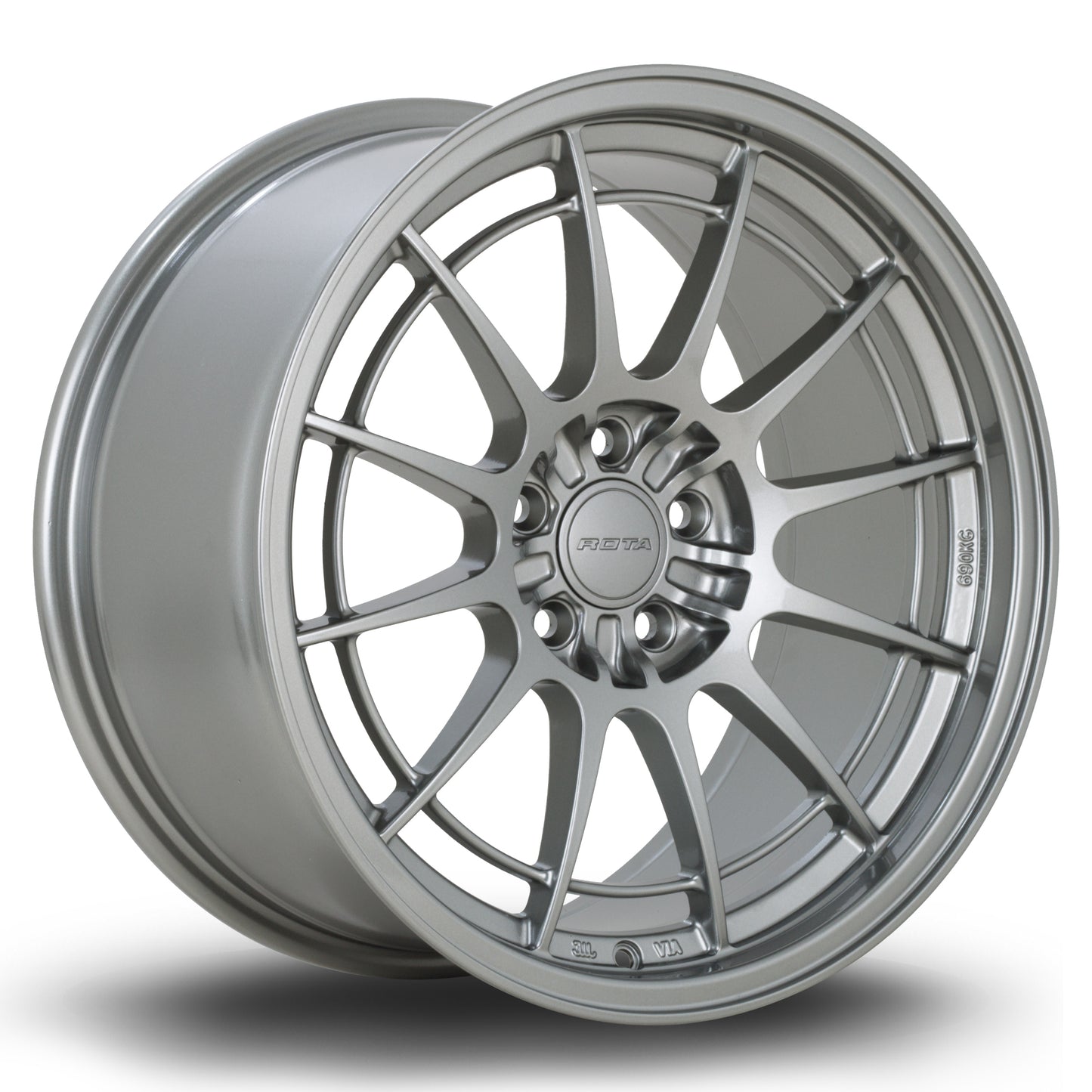 Rota GKR 18x9" 5x100 ET38, Steel Grey