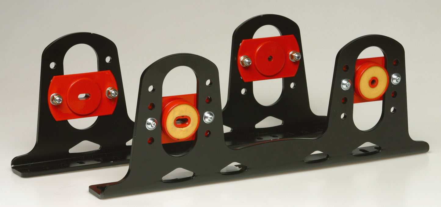 OMP Adaptor Fixing Kit Aluminium 6 mm