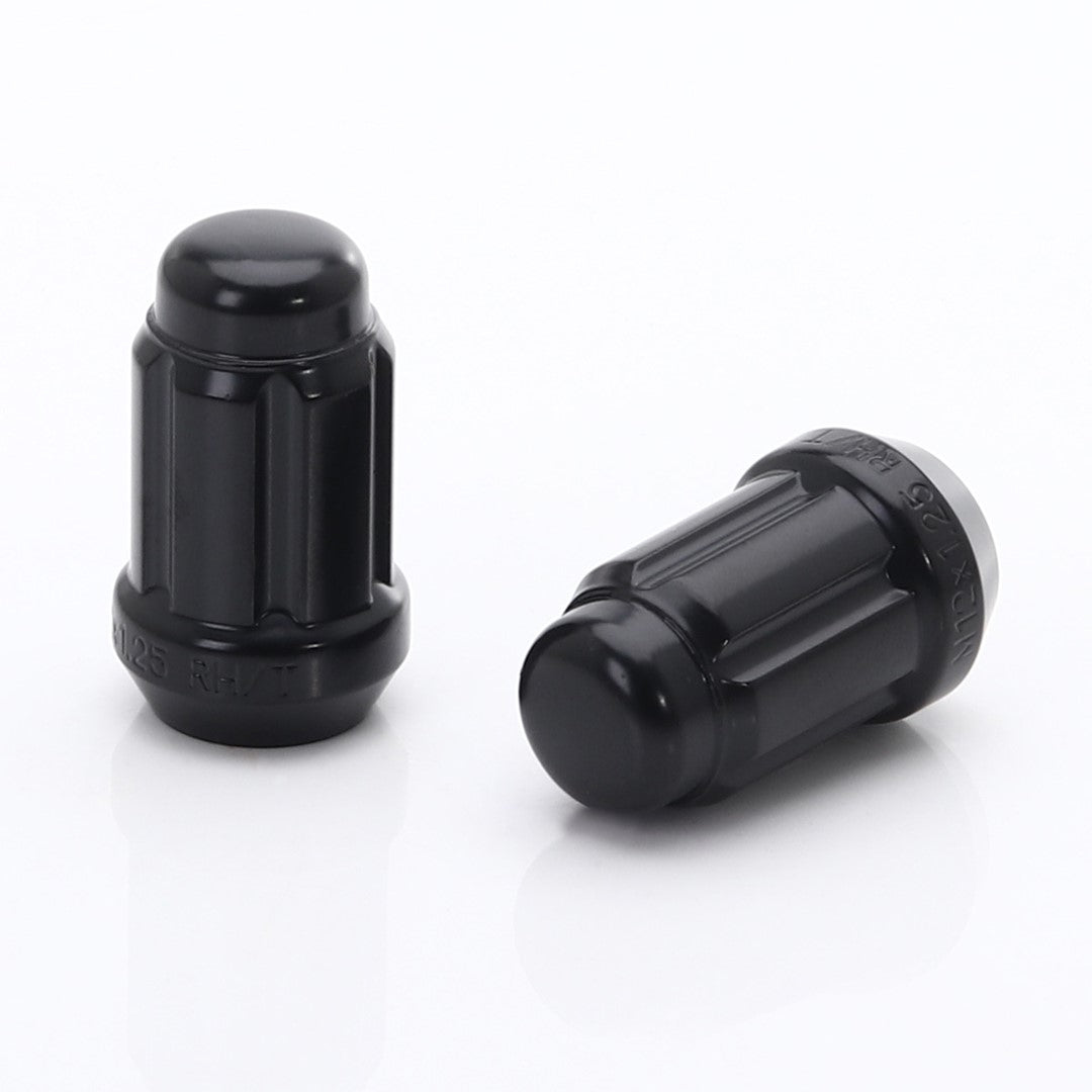 JN2 Black Steel Wheel Nuts M12x1.5 (Pack of 20)