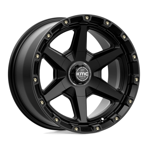 KMC KM101 Tempo 17x9 5x127/139.7 ET18, Satin Black