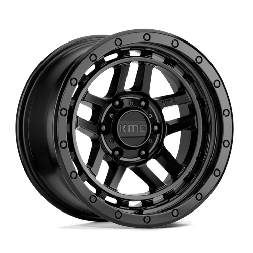 KMC KM540 Recon 17x9 5x127 ET-12, Satin Black