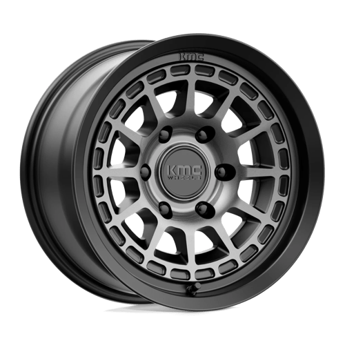 KMC KM719 Canyon 16x8" 6x139.7 ET0, Satin Black, Gray Tint