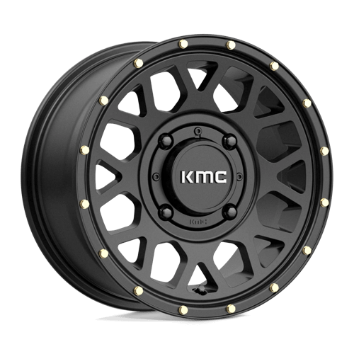 KMC KS135 Grenade 14x7" 4x156 ET38, Satin Black
