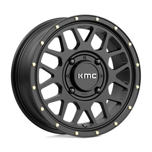KMC KS135 Grenade 15x6" 4x137 ET38, Satin Black