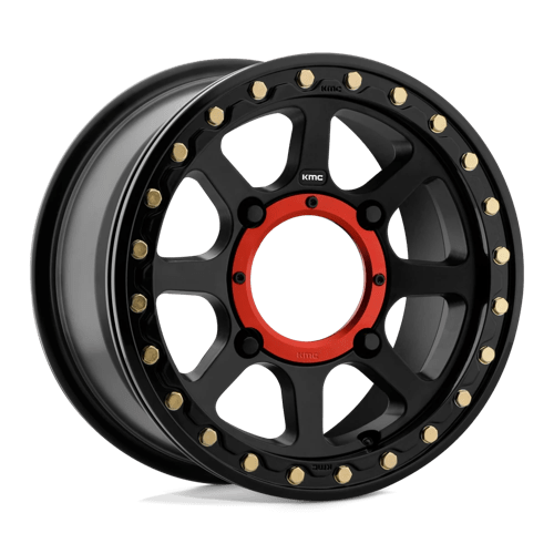 KMC KS234 Addict 2 Beadlock 15x6" 4x156 ET38, Satin Black