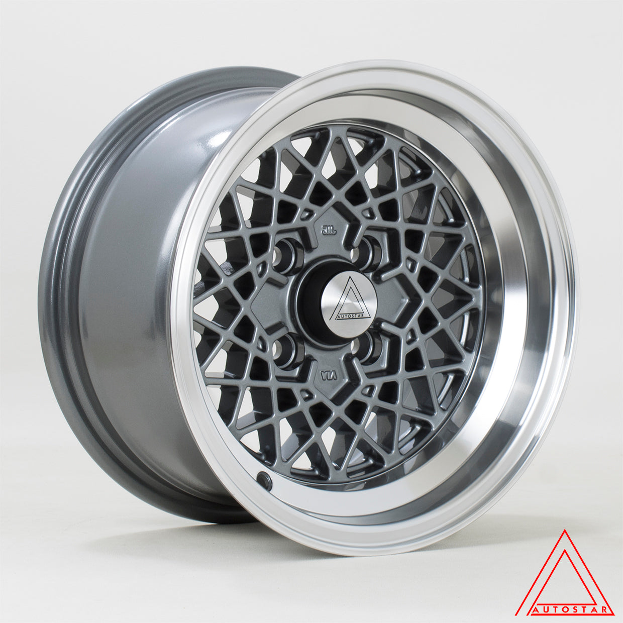 Autostar Kyoshu 13x7" 4x100 ET-7, Gunmetal