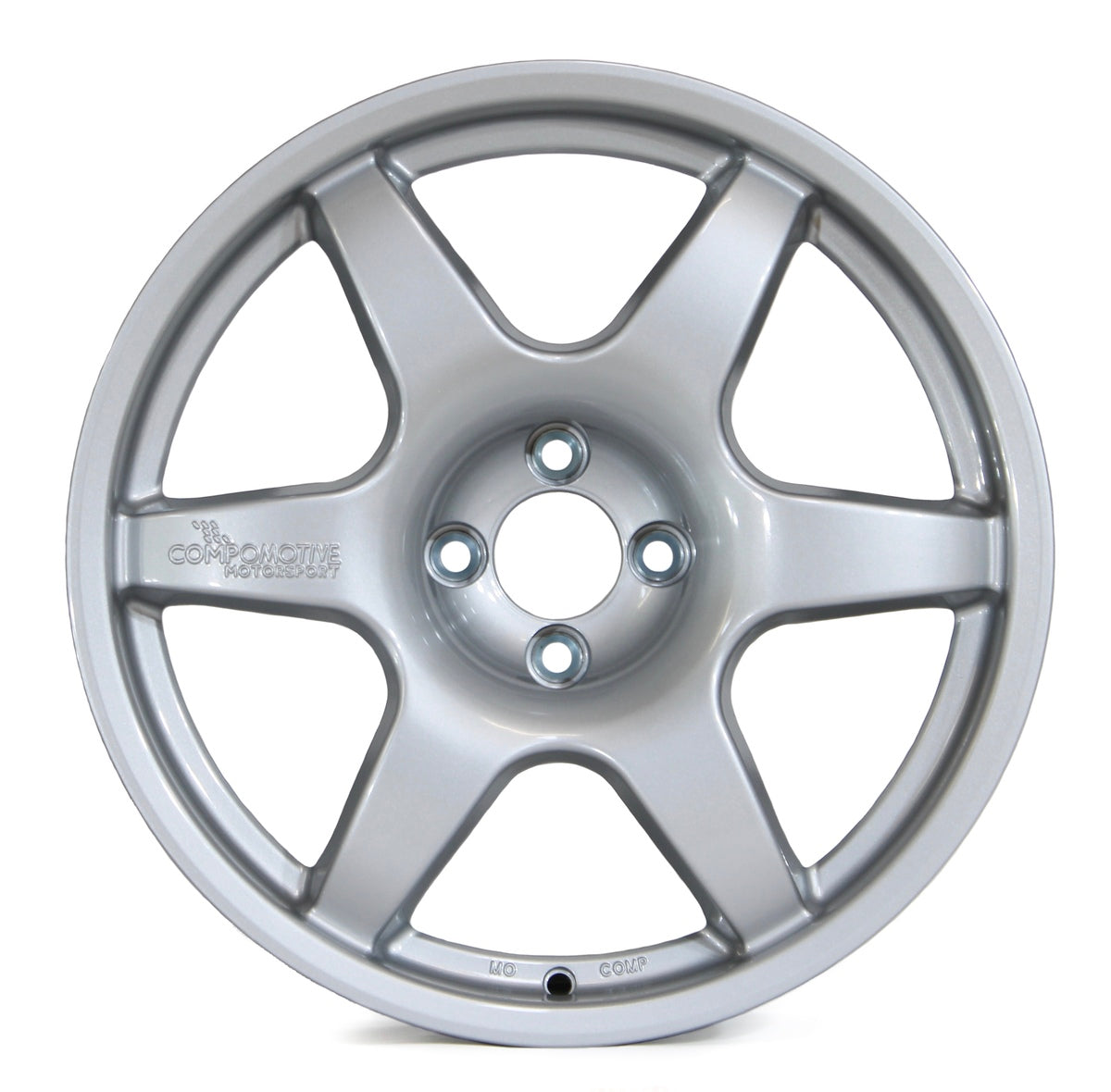 Compomotive MO 1785 17x8" 4x100 ET35, Silver (VW/Opel/Renault - 67 mm)