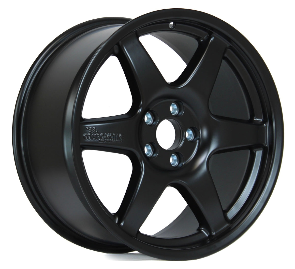 Compomotive MO 1891 18x9" 5x108 ET50, Black (Ford Focus RS 2/3 - 63.5 mm)
