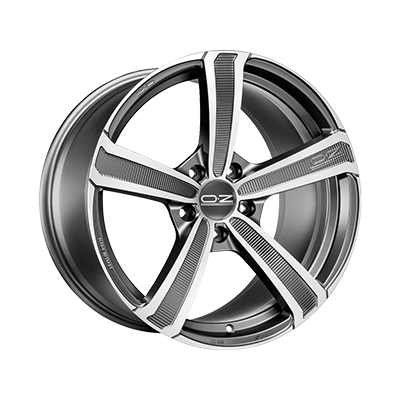 OZ Montecarlo HLT 22x9.5" 5x112 ET54, Matt Dark Graphite
