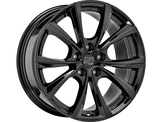 MSW 27 19x9.5" 5x114.3 ET45, Gloss Black