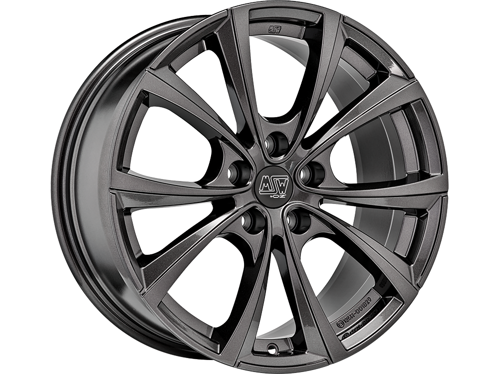 MSW 27 19x9.5" 5x114.3 ET45, Dark Grey
