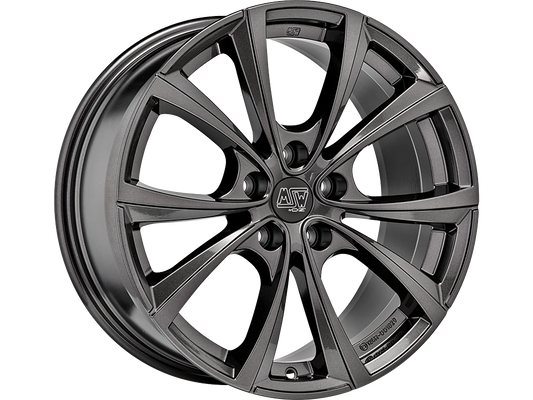 MSW 27 19x9.5" 5x114.3 ET45, Dark Grey