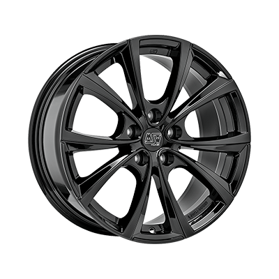 MSW 27T 20x9.5" 5x114.3 ET45, Gloss Black