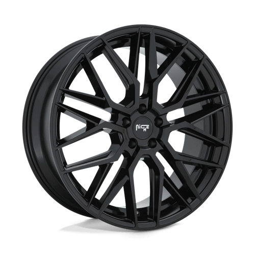 Niche M224 Gamma 24x10 5x114.3 ET35, Gloss Black