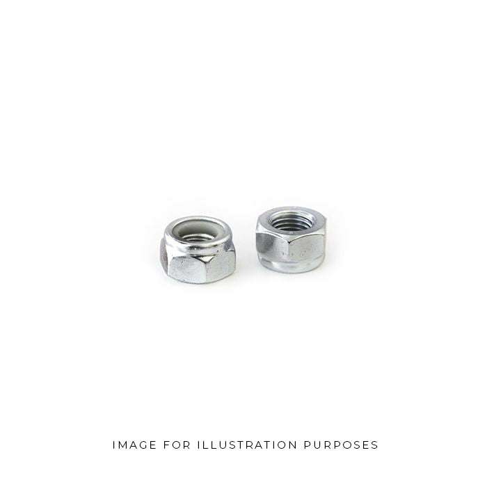 BC NYLOC NUT M10 X 1.25 10MM OVERALL LENGTH INVERTED DAMPER