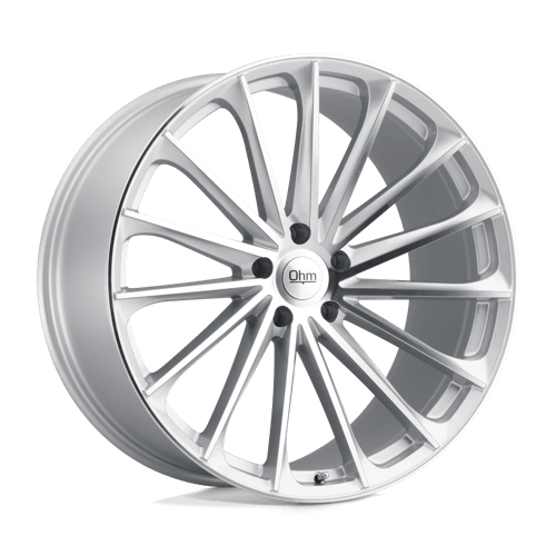 OHM Proton 22x11 5x120 ET30, Silver, Mirror Cut Face