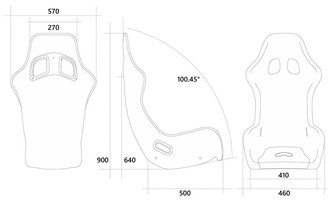 A-Tech Bucket Seat 2024 (FIA)