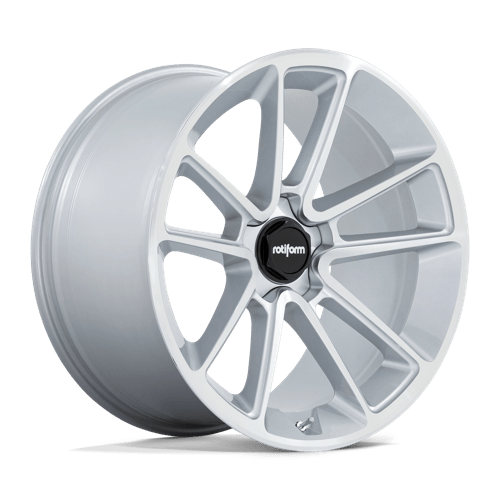 Rotiform BTL 21x11" 5x130 ET55, Gloss Silver, Machined Face