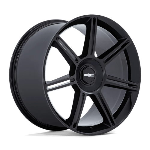 Rotiform FRA 22x12" 5x130 ET60, Gloss Black, Mat Spokes