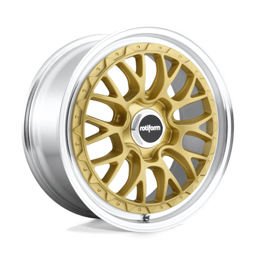Rotiform LSR 18x8.5" 5x100 ET35, Matte Gold Machined