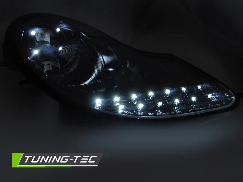 FARI ANTERIORI CON LED PORSCHE BOXSTER / 911 996 dal 1996 al 2004