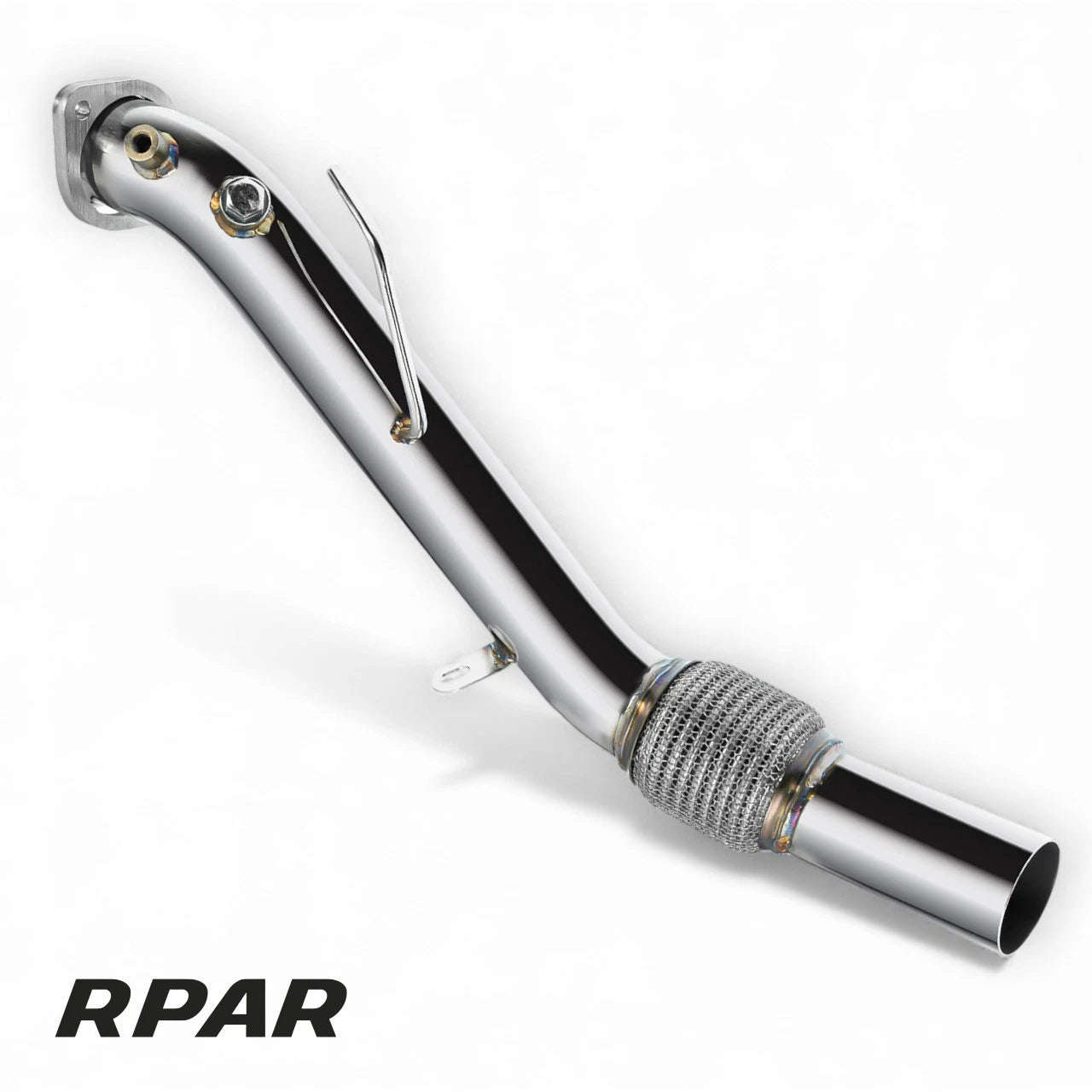 DOWNPIPE PER BMW E60 E61 525D 530D M57N 2002 2007 euro 4