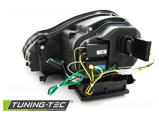 Coppia Fari Anteriori xenon Porsche Cayenne 02-06 frecce a led Daylight