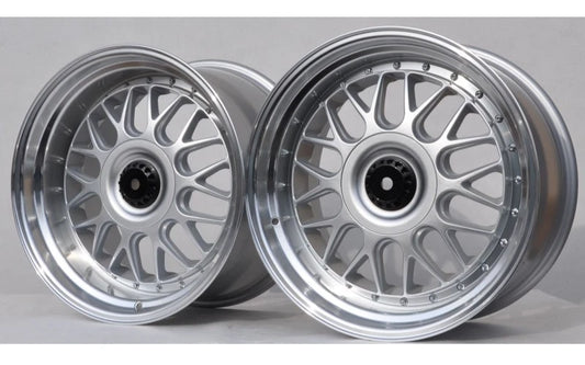 4 CERCHI IN LEGA BMW 17 5X120 STYLE BBS LM 8,5J ET20 10J ET25 E39 E60